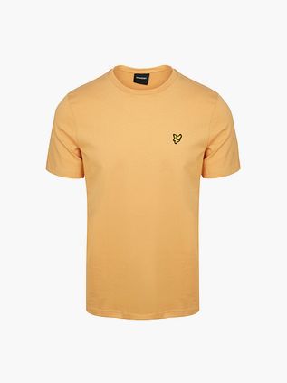 T-shirt Lyle and Scott Honeycomb w kolorze pomarańczowym