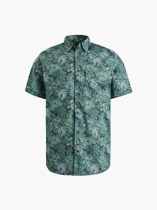 Vanguard Chemise Short Sleeve à imprimé vert