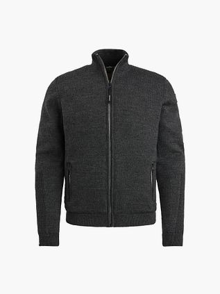 Vanguard vest i uldblanding, antracit