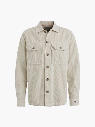 Cast Iron OverSkjorte i Corduroy Ecru