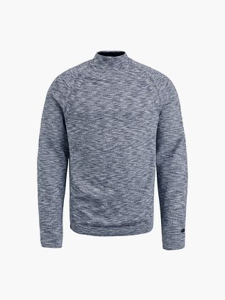 Cast Iron Trøje Turtleneck Blå