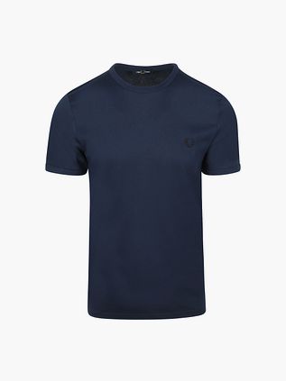 Fred Perry T-shirt Ringer Tennis Blå