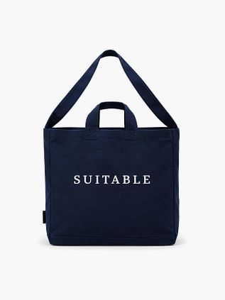 Suitable 25 Jaar Totebag Navy