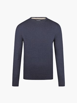 Sweter McGregor z mieszanki wełny w kolorze granatowym
