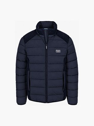 NZA Jacke Padded Oxford Navy
