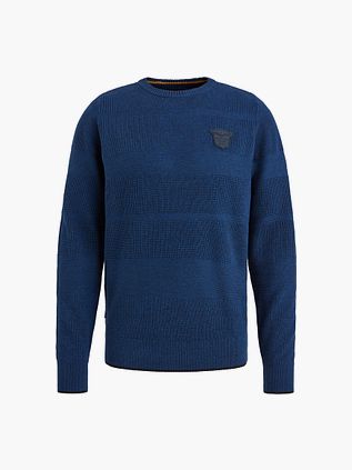 PME Legend Trøje Badge Koboltblå