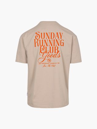 Supply & Co T-shirt Backprint Beige