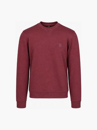 BOSS Sweater Westart Mid Rood