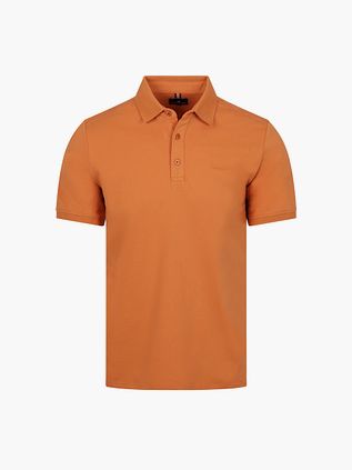 Koszulka polo piqué State of Art w kolorze mango