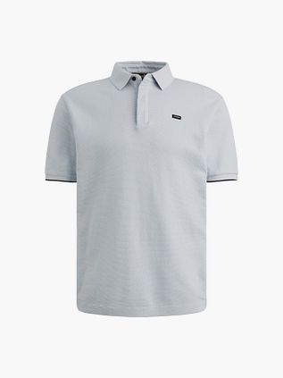 Koszulka polo Vanguard z piki w kolorze błękitnym