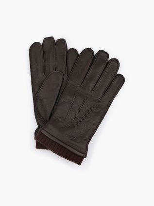 Suitable Handske i Læder Brun