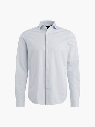 Vanguard Overhemd Elevated Knit Lichtblauw