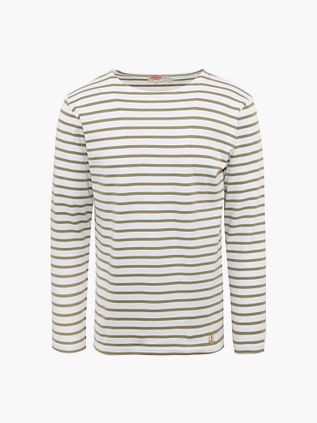 Armor-Lux Houat Tröja Randig Grön