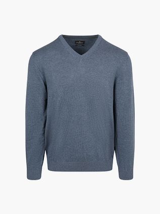 CASAMODA Pullover V-Neck Indigo