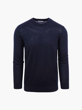 KnowledgeCotton Apparel Pullover Uld Navy