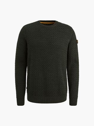 PME Legend Pull Mouliné Structure Vert Foncé