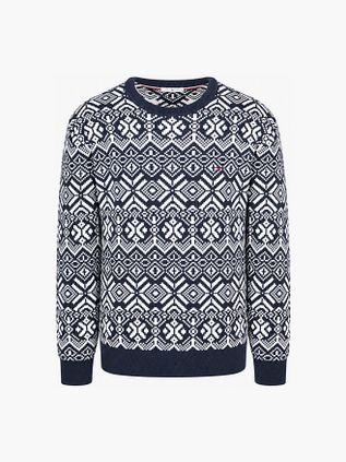 Tommy Hilfiger Fairisle Maglione Stampa navy