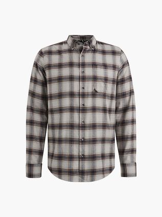 Vanguard Camicia Casual Quadri Taupe