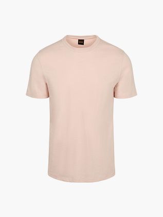 BOSS T-shirt Tegood Ljusrosa
