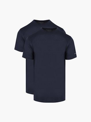 Slater 2-pack American T-shirt granatowy