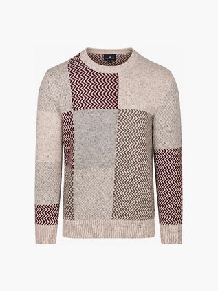 State of Art Pullover Crewneck Burgundy Block on Kit