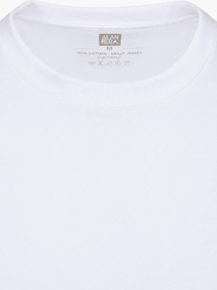 Alan Red Venice T-Shirt Heavy Jersey Weiß