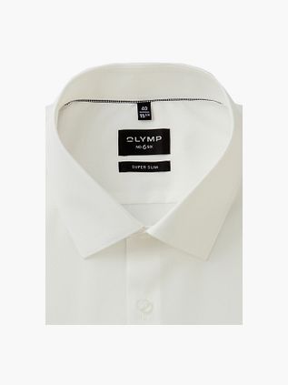 OLYMP No'6 six Shirt Skinny Fit Off-White