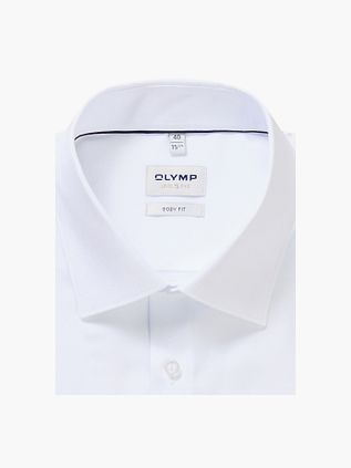 OLYMP Level 5 Body Fit Shirt White Twill