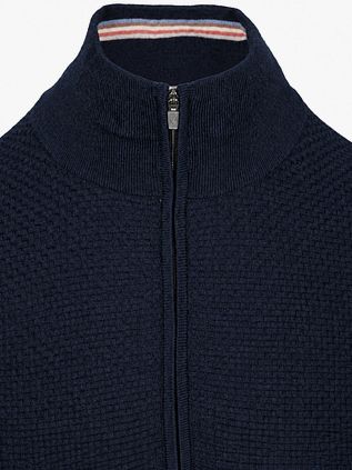 R2 Pullover Halfzip Structured Navy