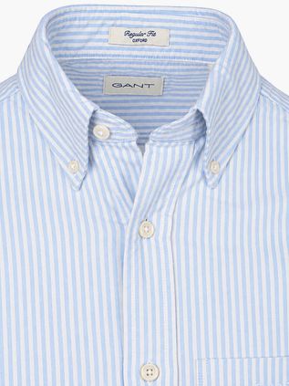 Gant Shirt Oxford Stripe Light blue