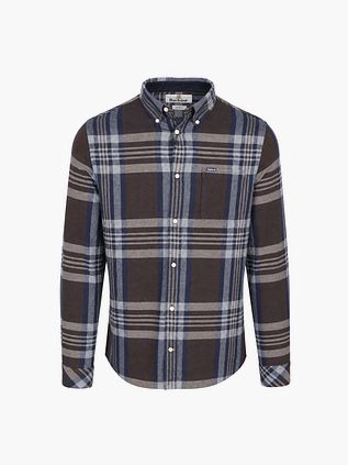 Barbour Dovedale Hemd Checked Braun