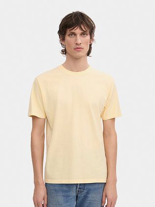 Colorful Standard T-shirt Soft Yellow