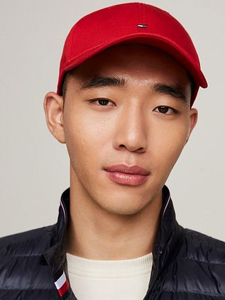 Tommy Hilfiger Czerwona czapka