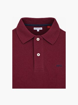 McGregor Longsleeve Classic Polo Burgundy
