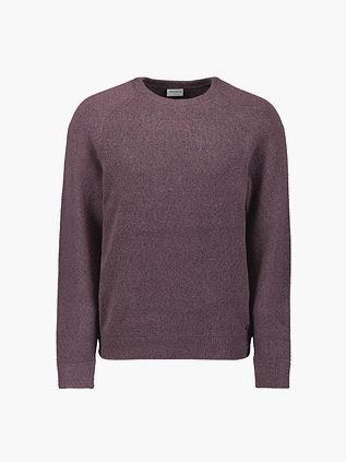 No Excess Trøje i Dark Wine Melange