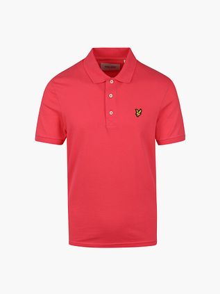 Polo rosa de Lyle and Scott
