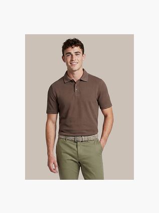 Suitable Respect Polo Shirt Tiger Brown