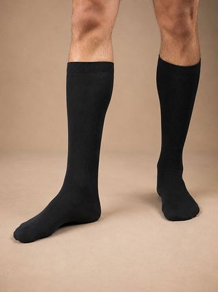 Suitable Chaussettes A Genoux Noir