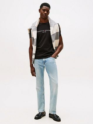 Tommy Hilfiger Logo T-shirt Sort