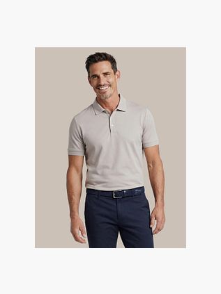 Suitable Boris Polo Shirt Greige