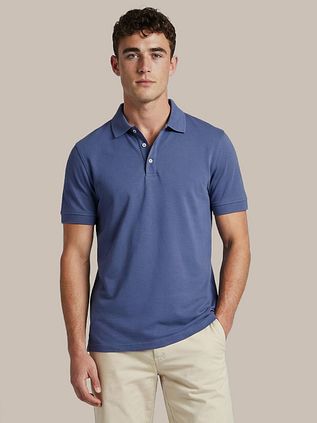 Suitable Boris Polo Shirt Royal Blue