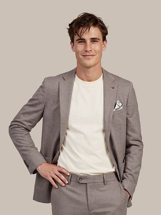 Suitable Colbert Fame Houndstooth Tabacco