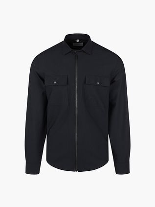 Suitable Jakke Skjorte Mørkeblå