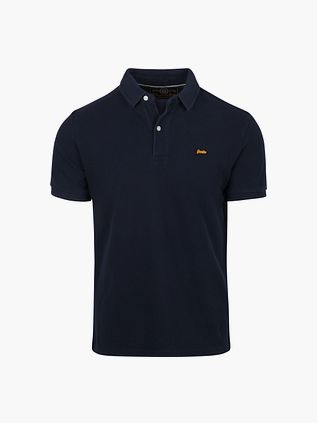 Superdry Polo Pique Klassisch Navy