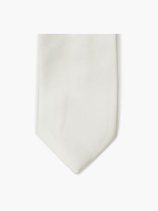 Suitable Silk Tie Off White