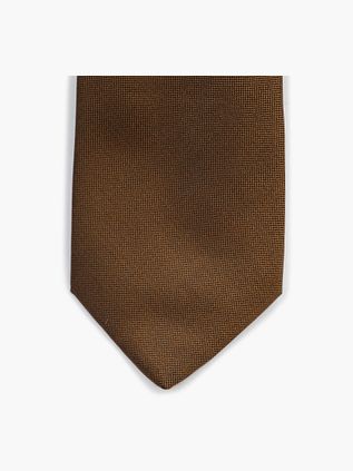 Suitable Silk Tie Brown