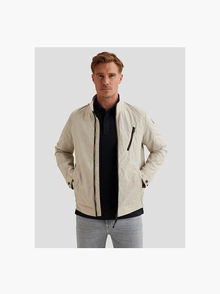 Vanguard Biker Jacket Ecru