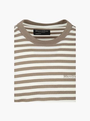 Marc O'Polo T-shirt Stripes Kaki