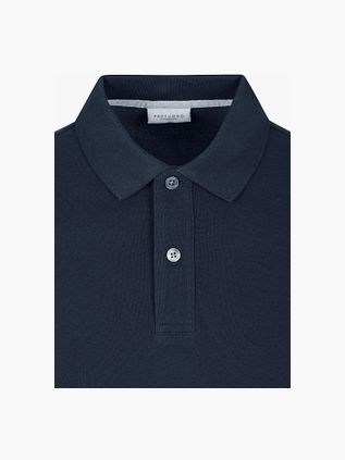 Profuomo Piqué Polo Shirt Navy