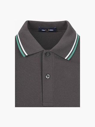 Fred Perry Polo Twin Tipped M3600 Gris 85B